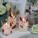 thumbnail image 4 of Velas parpadeantes sin llama GenSwin que funcionan con pilas con temporizador de 6 horas, velas de cera real con LED, calcomanía de ciervo, luz cálida, paquete de 3, decoración navideña para el hogar, 4 of 5