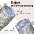 thumbnail image 4 of 20OZ Dog Paw Lightweight Tumbler with Handle Insulated Stainless Steel Cup Great Dog Lover Gifts Unique Birthday Christmas Presents for Women Men Perfect for Travel and Outdoor Trips, 4 of 6