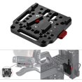 thumbnail image 2 of Solid Battery V Mount Plate for FS7 Cameras, Aluminum Plate 1/4 Screw Interfaces, 2 of 8