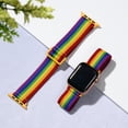 thumbnail image 6 of WFEAGL iWatch Series Nylon Apple Watch Band Sport Breathable Strap 42/44/45mm Colorful, 6 of 7