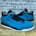 thumbnail image 2 of Ni - ke Ni - ke Air Jordan Retro 3 Powder Blue Black White 136064-406 Mens Size 18 New Rare, 2 of 5