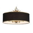 thumbnail image 2 of Minka Lavery 4586-672 Caprio 6 Light 33" Wide Multi Light Pendant - Natural Brushed Brass, 2 of 4