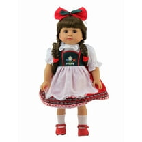 Traditional Swiss Dress made for 18 inch dolls