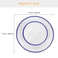 thumbnail image 4 of 1 Set of Retro Bowl Dish Bowl Household Drinking Cup Kitchen Bowl Plate Kitchen Tableware, 4 of 9
