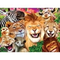 thumbnail image 3 of MasterPieces Safari Sillies 200 Piece Jigsaw Puzzle for Kids Ages 8+ - Fun Animal Selfie Theme, 3 of 4
