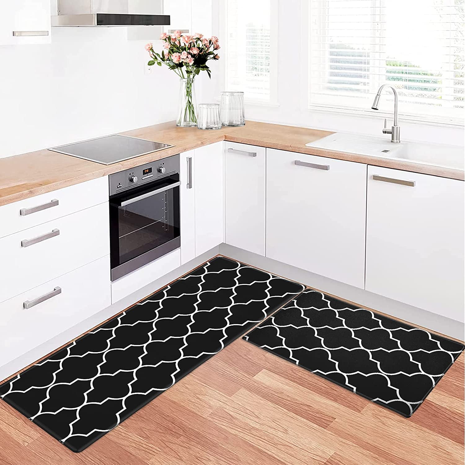 Details about   Washable Non Slip Grey Mat Modern Star Pattern Mats Dirt Catcher Kitchen Doormat 