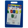 thumbnail image 3 of 12" x 18" Blue Plastic Cutting Board w/ Handle, Each, 3 of 3