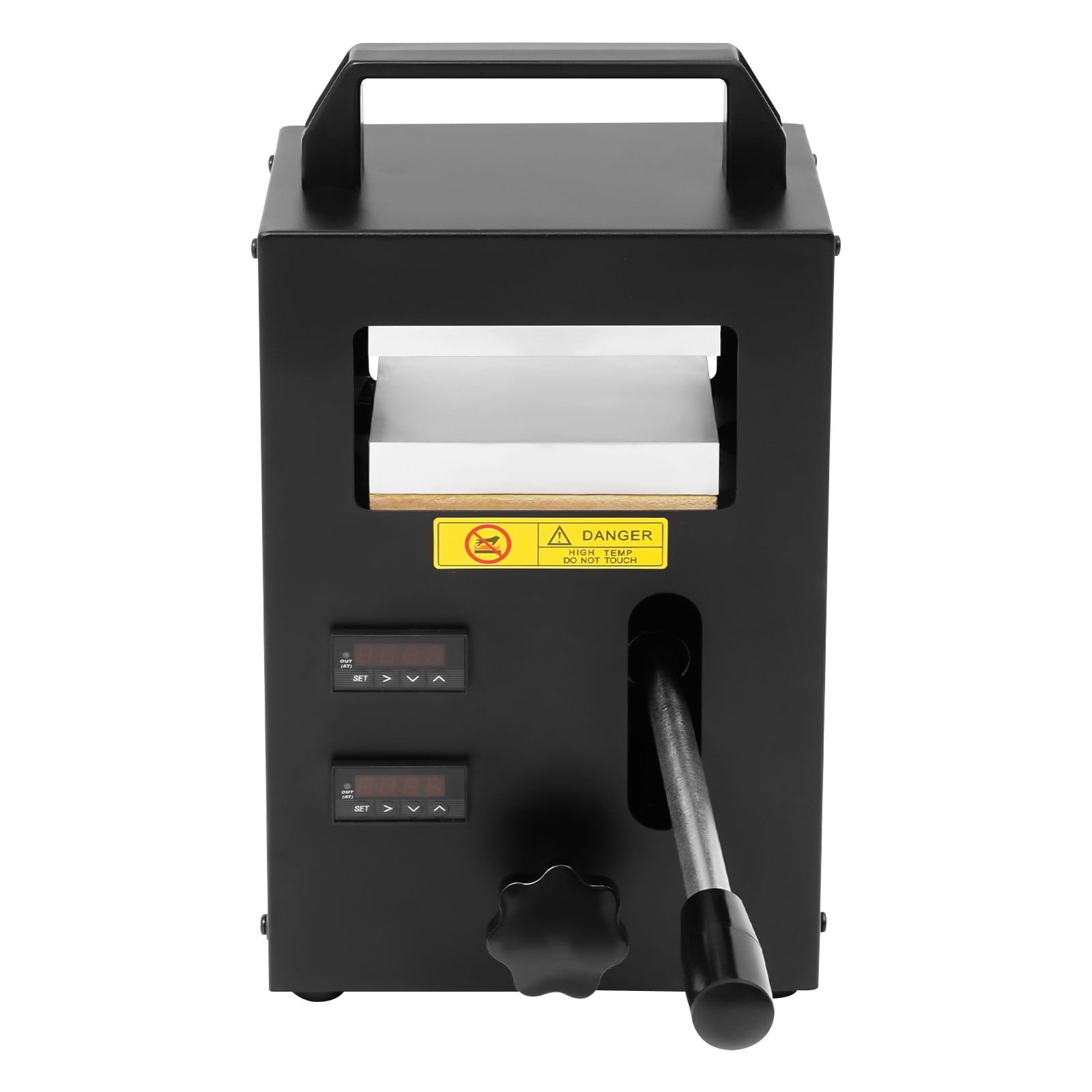 Hydraulic Heat Press Machine Heat Press Machine with Dual Heating Plates 800W for Plant&Flower Oil Embossing