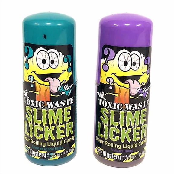 TOXIC WASTE Toxic Waste Tie Dye Bank, Assorted Flavors, 3.0 Ounce Drum