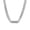 Length 45CM, variant on Angel Number Necklaces for Men Women Couples Lucky 1111 Pendant Chain Cuban Link Silver Stainless Steel Simple Statement Personalized Cool Faith Jewelry Length 50CM