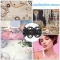 thumbnail image 5 of Uxcell 5 Yard  3mm OD 0.43" Wide Faux Pearl Lace Ribbon Black, 5Pack, 5 of 5