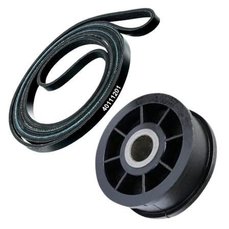 Scaroo 40111201 Dryer Drum Belt & Y54414 IDLER PULLEY For Maytag 14218936