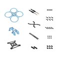 thumbnail image 1 of Para Pavo20 Brushless Whoop Frame con Soporte HD VTX Compatible con para O3 para Piezas de Dron FPV de 2 Pulgadas Azul, 1 of 8