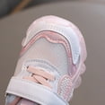 thumbnail image 4 of Eltusu Toddler Girls Light up Sneakers, No Slip Mesh Walking Lightweight Athletic Shoes Pink Size 9 US, 4 of 8