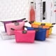 thumbnail image 3 of Bolsa de cosméticos portátil multifuncional de color caramelo, bolsa de nailon con forma de bola de masa para cosméticos, bolsa de lavado de almacenamiento impermeable, 3 of 6