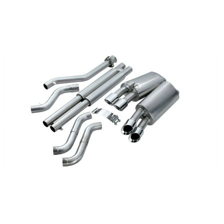 Corsa 92-95 Chevrolet Corvette C4 5.7L V8 LT1 Sport Cat-Back Exhaust w/ Twin 3.5in Polished Tips