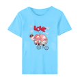 thumbnail image 5 of Meichang Hauts de Vacances pour Femmes T-Shirt de la Saint-Valentin Mignon Cœur Graphique T-Shirts Mignons Hauts de Vacances T-Shirts Manches Courtes Col Rond Mode 2025, 5 of 5