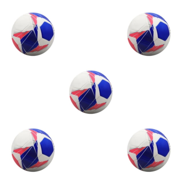 stanreset Durable And Compact Soccer Ball For Football Training And Competitive Matches blue No.5 5Set