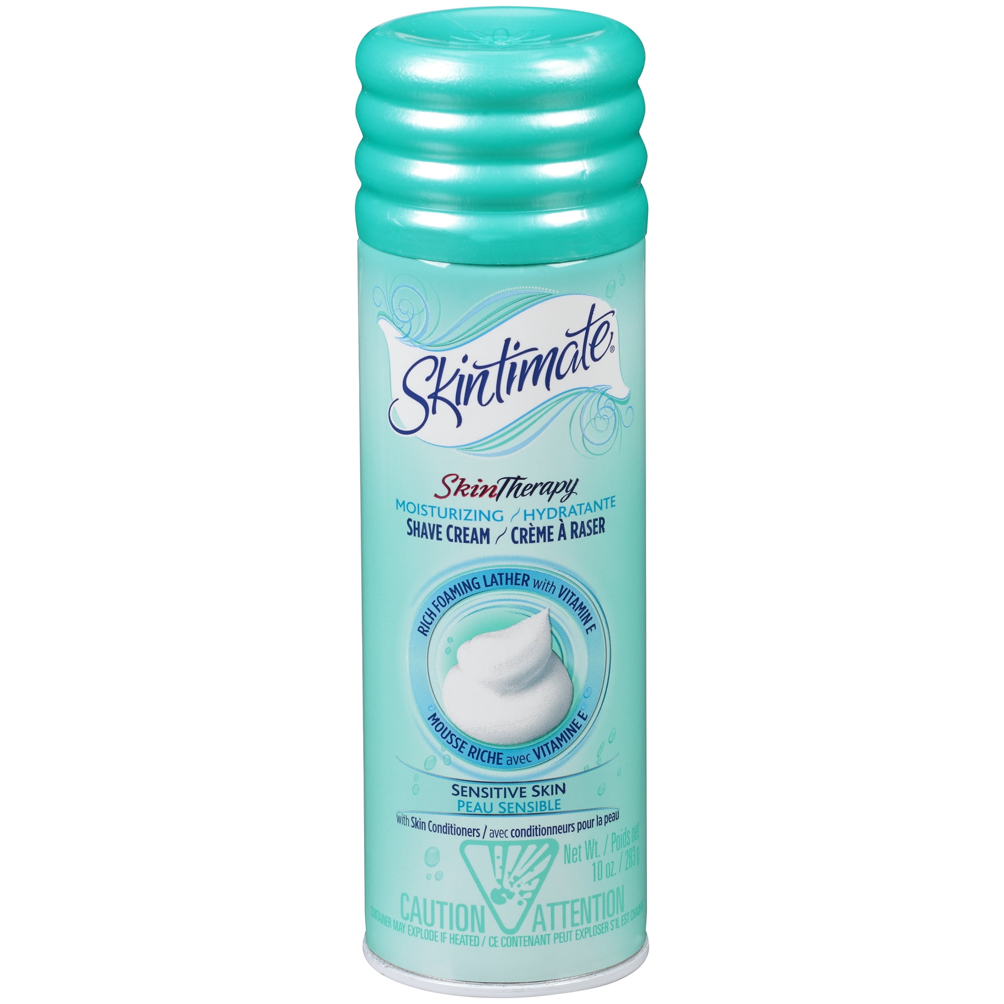 Skintimate Women's Moisturizing Shave Cream Sensitive Skin - 10 oz