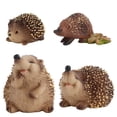thumbnail image 1 of 4 Pcs Modèle Animal Hedgehog Jouet Ensemble Miniature, 1 of 10