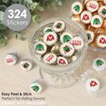 thumbnail image 2 of Big Dot of Happiness Ugly Sweater - Holiday and Christmas Party Small Round Candy Stickers - Party Favor Labels - 324 Count, 2 of 7