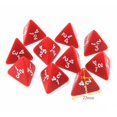 thumbnail image 4 of lionlar Set of 10 Fun D4 4 Sided Numeral Dice Role Playing for TRPG Family Game Props, 4 of 6