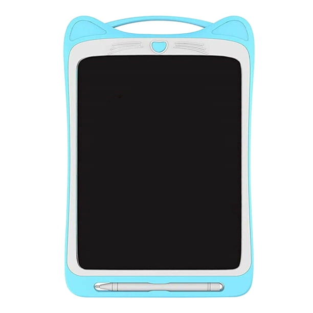Bewildely Tableta de escritura LCD de 8,5/12 pulgadas, tablero de dibujo LCD para niños, almohadilla de pintura eléctrica para niños, tableta de dibujo Juguetes Educativos Azul 12 pulgadas Bewildely FN000251-04B