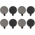 thumbnail image 1 of Pastillas de freno de disco para bicicleta, 4 pares de pastillas semimetálicas, pastillas de freno para bicicleta, 1 of 5