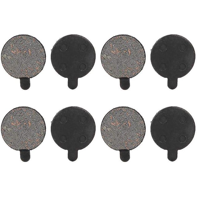 Pastillas de freno de disco para bicicleta, 4 pares de pastillas semimetálicas, pastillas de freno para bicicleta