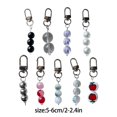 thumbnail image 5 of 9pcs Stylish Beaded Phone Charm Chain Keychain Fashion Accessory Bag Pendant Keyring for Phones and Backpacks, 5 of 8
