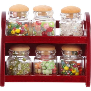 Candy Toy DIY Mini Ornament Miniature House Miniature Shopping Basket Tiny House