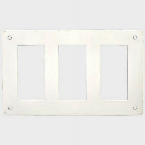 Carver Marquis Boat Switch Panel 5765878  | White Aluminum