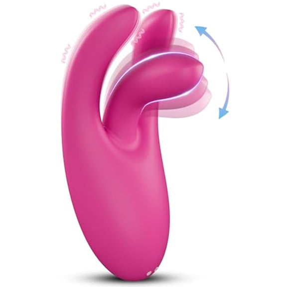 AYIYUN G Spot Vibrator Female Sex Toys for Women Waterproof Adult Toy with 10 Flapping & 10 Vibration Modes Silicone Massager for Couple Pleasure