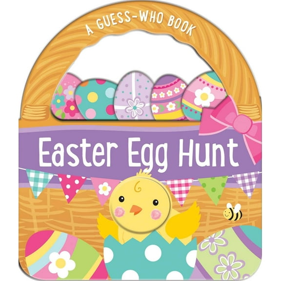 Easter Egg Hunt: A Guess-Who Book with Peek-Through Cut Outs (Board Book)
