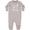 AC-Heather Grey, variant on I Love My Daddy Fathers Day Baby Fleece Romper