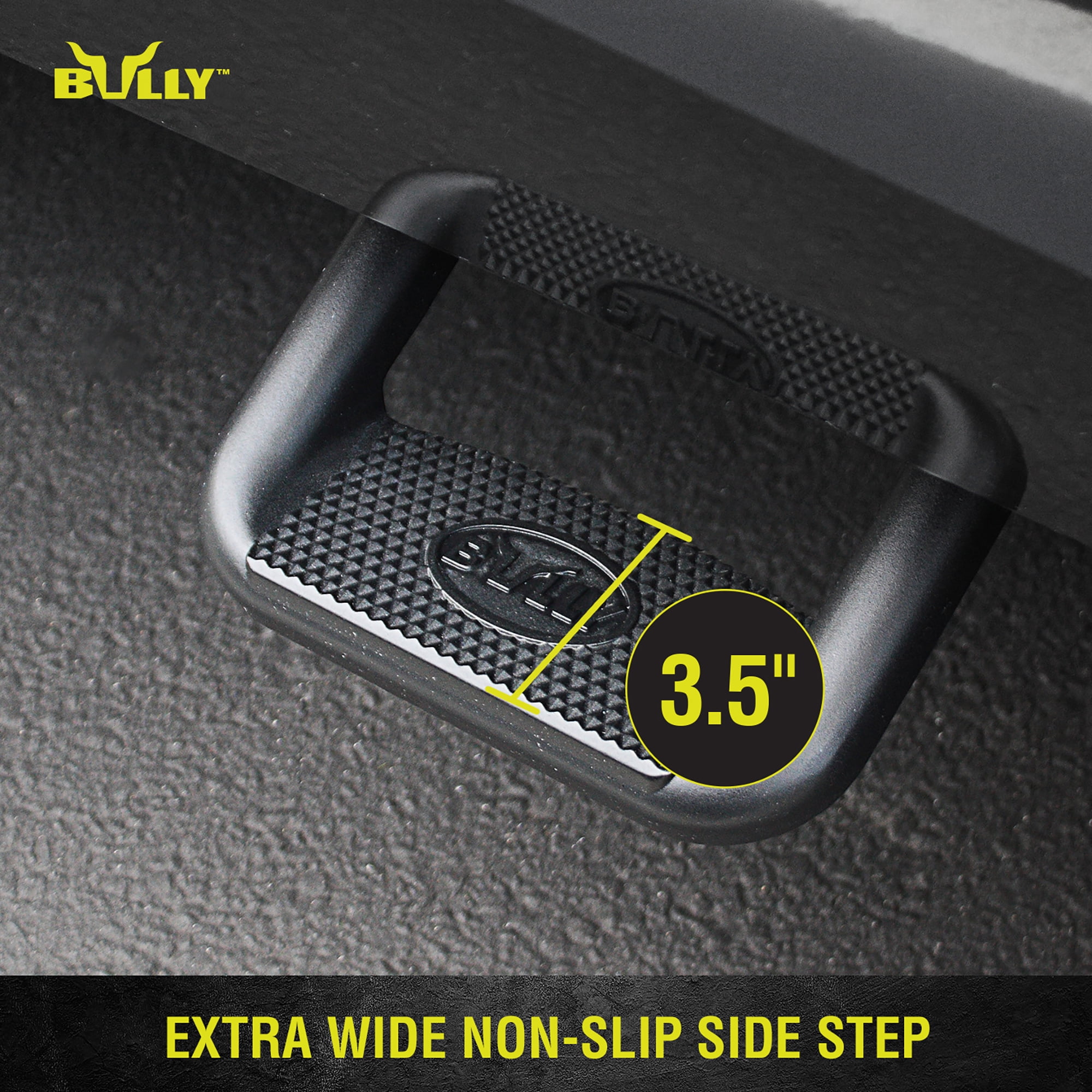 Bully Truck Side Step, Aluminum, Pair, Application fitment