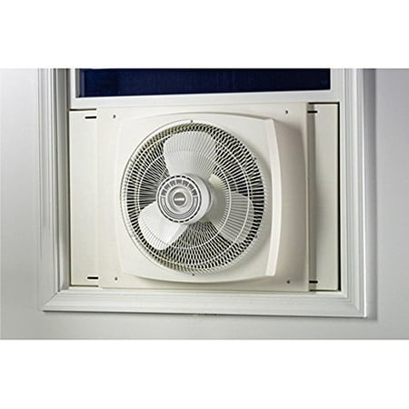 Lasko 16" Electrically Reversible Window 3-Speed Fan, White, 22" High, 2155A, New