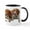 White/Black Inside, variant on CafePress - Two Beagles Mug - 11 oz Ceramic Mug - Novelty Coffee Tea Cup