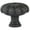 Medium Bronze Mb, variant on Emtek 86231FB EMT Fluted Knob