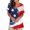 White, variant on ibuvkizy Summer Tops for Women 2025!Independence Day Shirts for Women Fashion American Flag Tops Patriotic Crewneck Short Sleeve Print Tees,4th of July Shirt Blue L