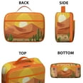 thumbnail image 3 of Cactus Desert Lunch Box Men Women Women Cooler Bag Reusable Cooler Lunch Box for Office/Work Meals, 3 of 6