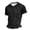 Black^0721V&10, variant on Fabrcox S-4XL Men's Short Sleeve Polo Shirts Color Block Men's Golf Shirts Striped Lightweight Casual Athletic Sports Big and Tall Men's Shirts Khaki XL