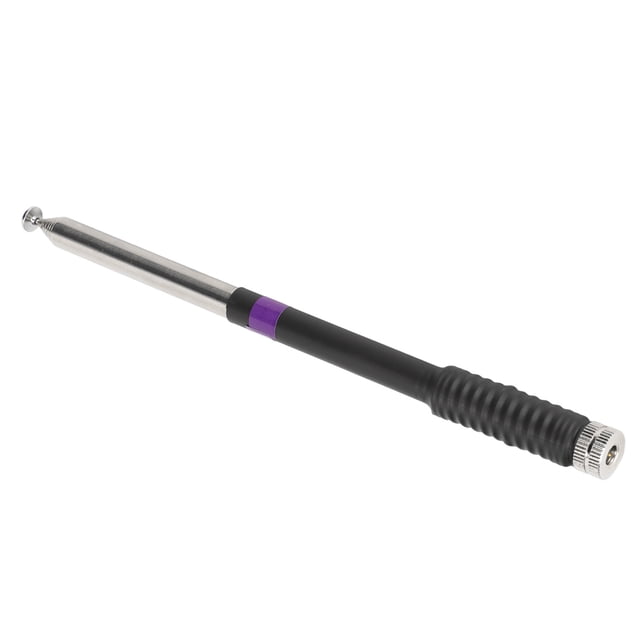 Antena telescópica SMA macho 136 a 174MHz Antena VHF de metal para Yaesu VX‑3R VX‑6R VX‑7R VX‑8R VX‑150