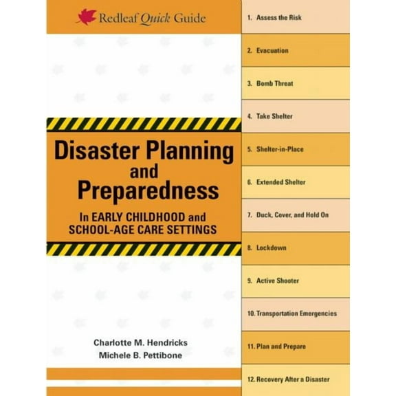 Redleaf Quick Guides Disaster Planning and Preparedness in Early Childhood and School-Age Care Settings, (Paperback)