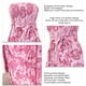 thumbnail image 5 of Vestido largo sin tirantes NikouMX Vestido con estampado floral para mujer Vestido largo floral de verano, 5 of 6