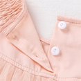 thumbnail image 4 of Gibobby Vestido invierno mujer Vestido de tul sólido de manga larga con volantes para niñas recién nacidas(Rosa, 0-3 Meses), 4 of 5