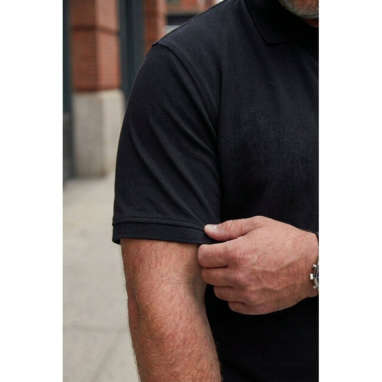 Kingsize Men's Shrink-Less Classic Cotton Polo photo 4