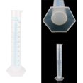 ZYPlastic Graduated Cylinder, Graduated Measuring Cylinder Set, Clear