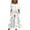 217# White, variant on Jzuxvd Summer Plus Size Cotton Linen Dress for Women Loose Short Sleeve Midi Flowy Dresses Lace Edge Loose Ruffle Sundress Black M