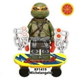 thumbnail image 2 of 14 Piezas Figuras de Acción Tortugas Ninja Minifiguras - Héroes y Villanos Animados, Juguete de Bloques de Construcción DIY para Niños y Niñas, 2 of 10